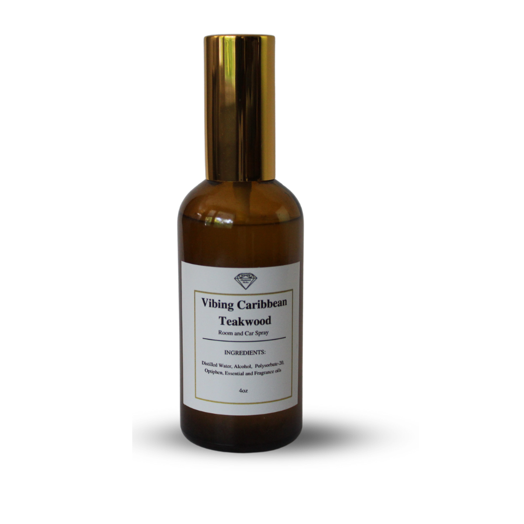 4 oz Candle Scent Oil-CARIBBEAN TEAKWOOD