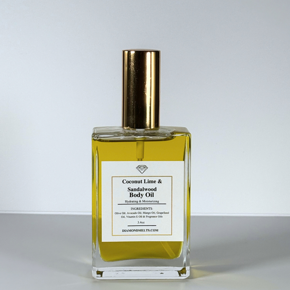 Coconut Lime & Sandalwood Body Oil