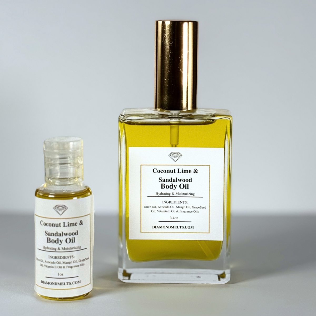 Coconut Lime & Sandalwood Body Oil