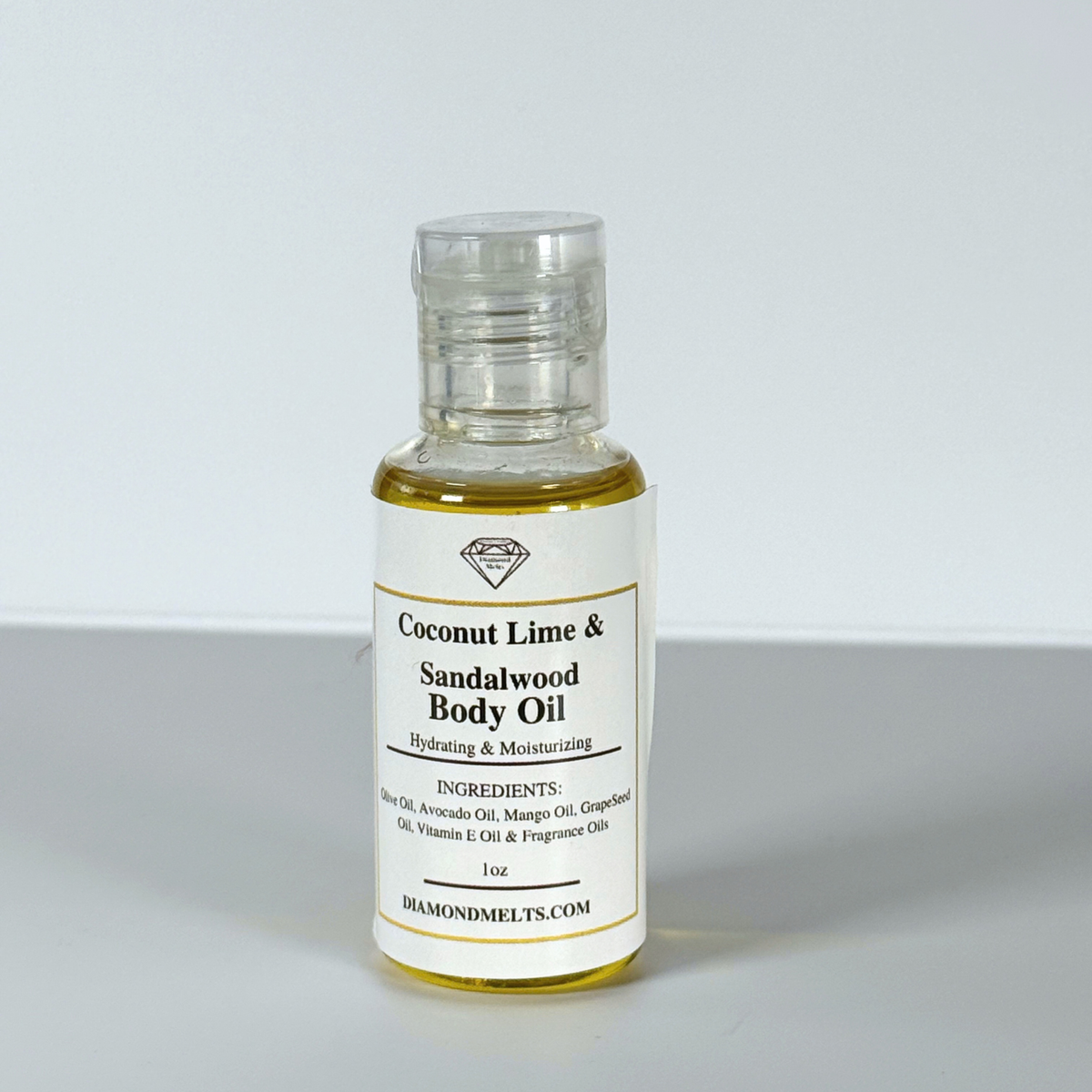 Coconut Lime & Sandalwood Body Oil