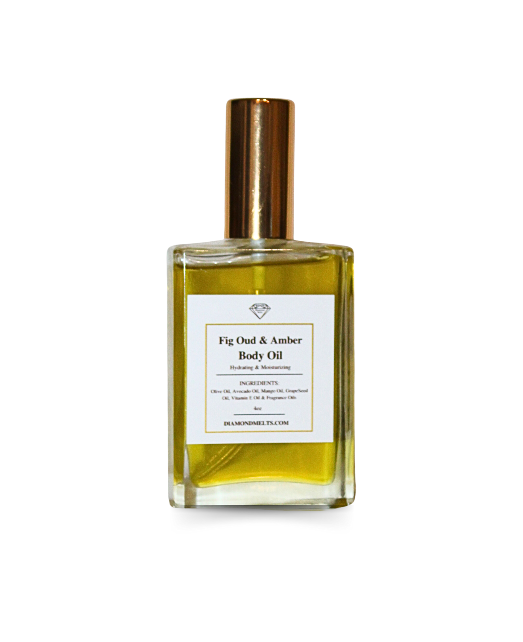 Fig, Oud and Amber Body Oil – Diamond Melts Luxury Candles